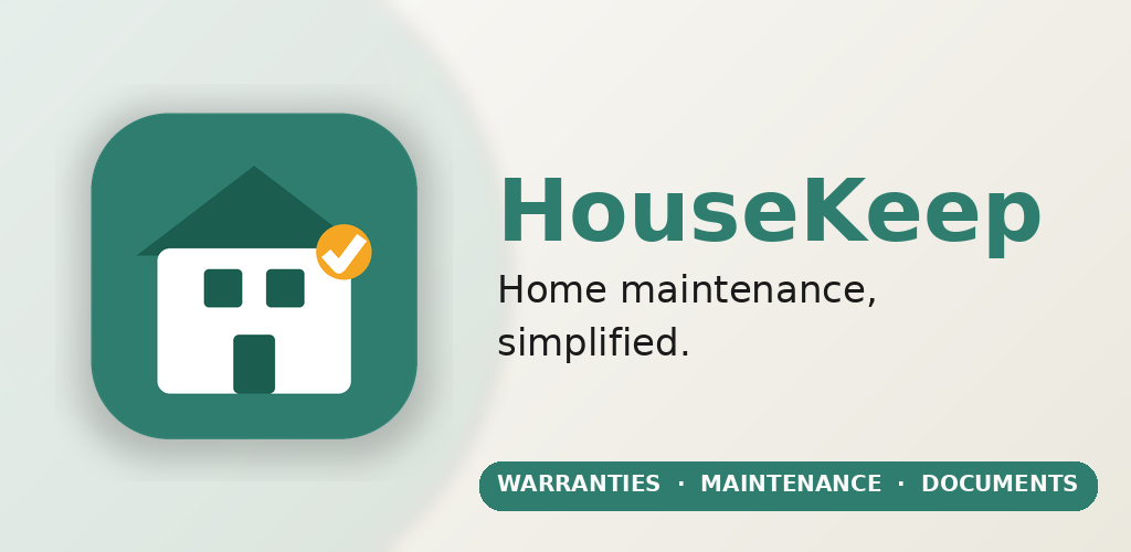 HouseKeep app preview